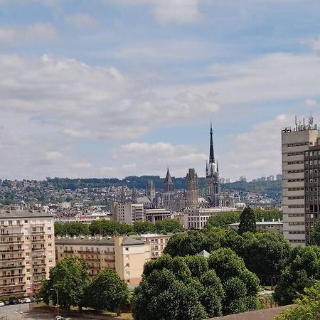Spacieux F4 Avec Vue Panoramique Et 2 Places De Parking Rouen Exteriér fotografie